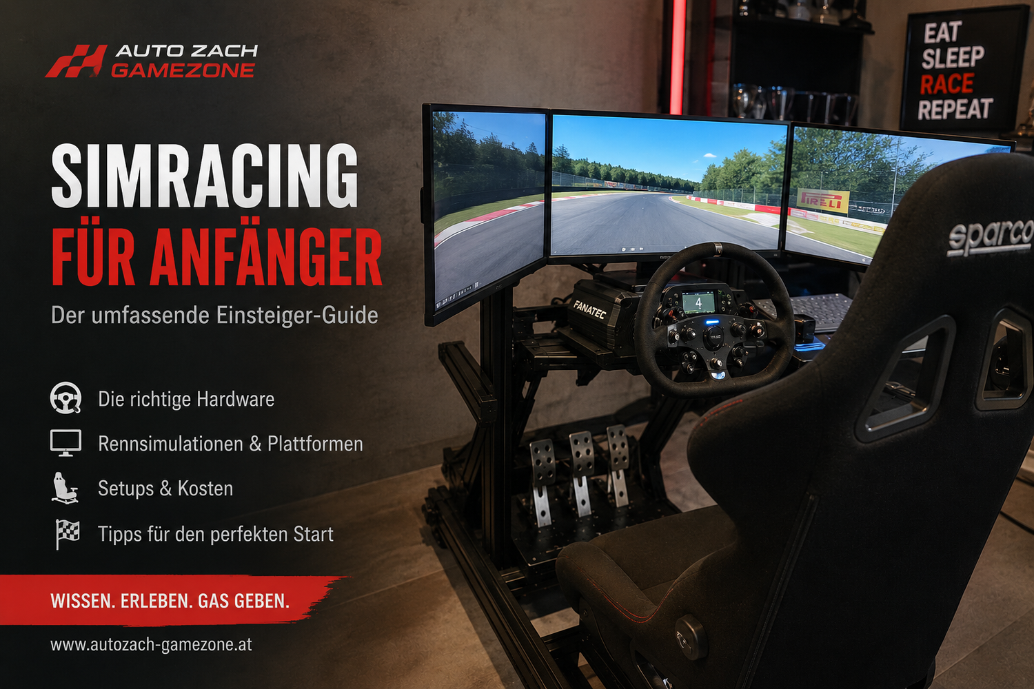 SimRacing für Anfänger 2026: Der ultimative Guide | Auto Zach GameZone